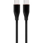 Gembird USB Type-C Power Delivery PD charging and data transmission cable 60W silicone braided 1.5m black