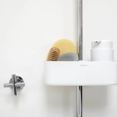 Brabantia Бял органайзер за душ Brabantia от серия ReNew (1004187)