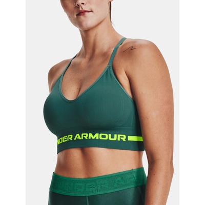 Under Armour Дамски сутиен Under Armour UA Seamless Low Long Bra Under Armour | Zelen | ЖЕНИ | M