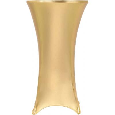 vidaXL 2 ks Elastické návleky zlaté 60 cm