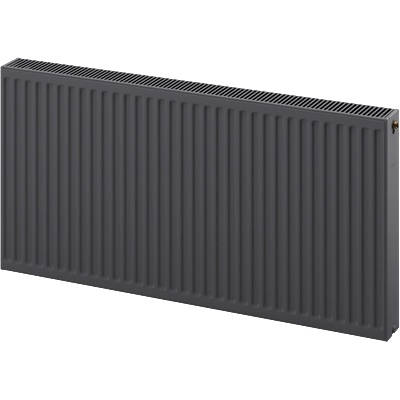 Mexen CV22 панелен радиатор 400 x 1000 mm, долно свързване, 1185 W, антрацит - W622-040-100-66 (W622-040-100-66)