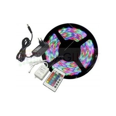 Комплект 5м led лента rgb 2835 - 60 led/м с Контролер и Адаптор (1186 r-g-b)