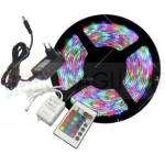  Комплект 5м led лента rgb 2835 - 60 led/м с Контролер и Адаптор (1186 r-g-b)