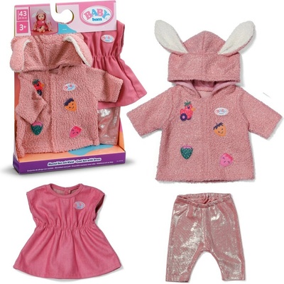 Zapf Creation BABY born Souprava s kabátkem a šatičkami 43 cm – Sleviste.cz