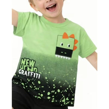 Chicco Boys Tee Light Green/Black