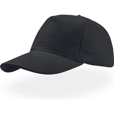 Atlantis Headwear Liberty Five Buckle 5 panelová COT-33018100299 Černá