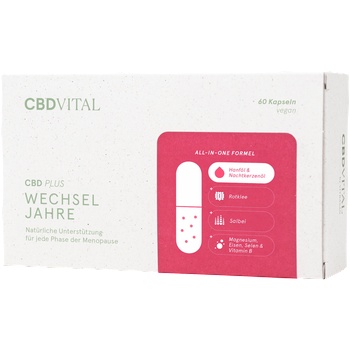 CBD VITAL CBD plus Menopause - 60 капсули