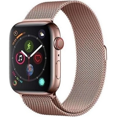 Devia Apple Watch Elegant Series Milanese Loop 44mm Rose Gold 6938595326417