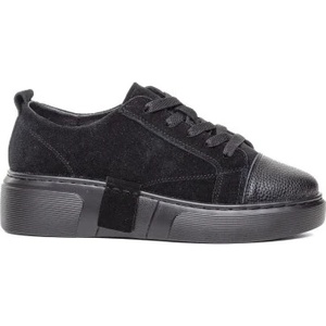  Обувки естествена кожа 595010 Black