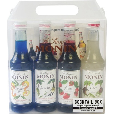 Monin Cocktail box 4 x 250 ml