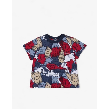 Chicco Boys Tee Red Printed