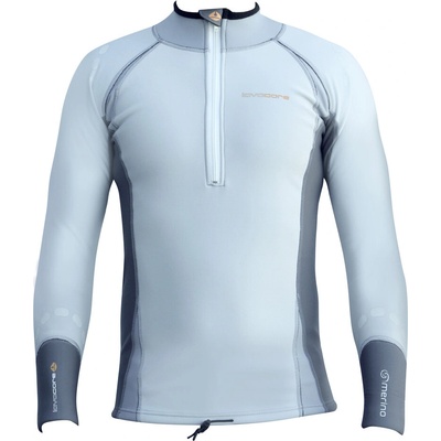 LAVACORE LC ELITE SHIRT LS sivá tmavo sivá béžová