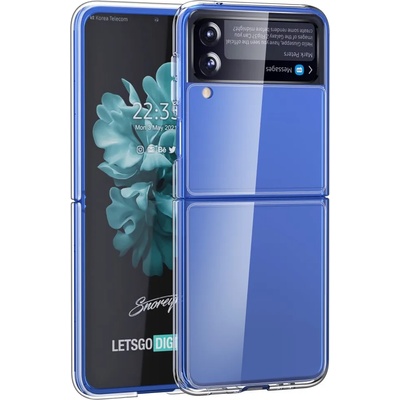 IMAK Поликарбонатен Калъф за SAMSUNG Galaxy Z Flip 3, PC Crystal Case, Прозрачен (5901012382971)