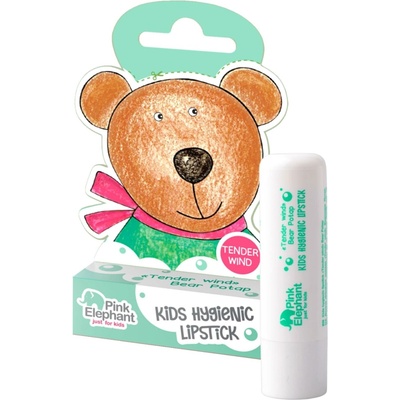 Pink Elephant detský balzám na pery Medvedík Potap 3,6 g