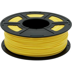 Recycling Fabrik rPETG Krumme Banane (Yellow) - 1, 75 mm / 1000 g (PTGX-S175-1000-KRBA)