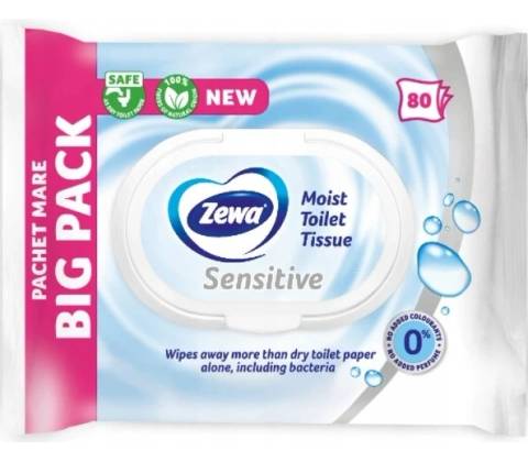 Zewa Sensitive 80 ks