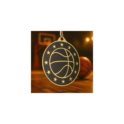 Poháry Bauer Kovová medaile MDM05M28 Basketball