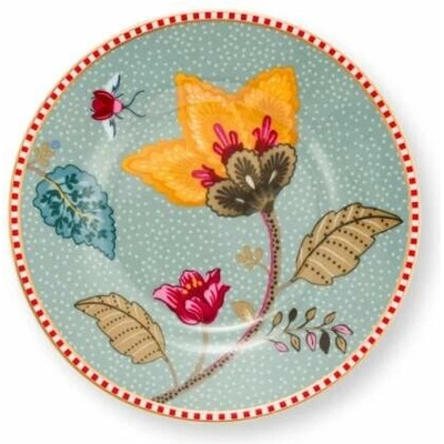 Pip Studio Blooming Tales talíř 12cm, modrý