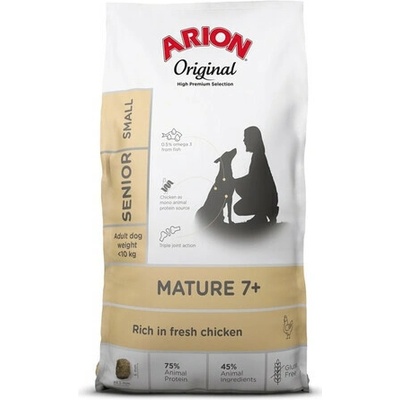 Arion Original Mature 7+ Senior Small Chicken Rice 7 kg