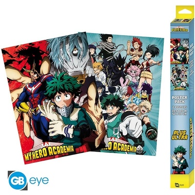 MY HERO ACADEMIA - Set 2 Posters Chibi 52 x 38 cm - Artworks, ABYDCO604