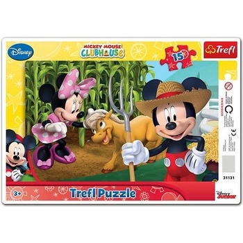 Clementoni Mickey Mouse Mickeyho veselá farma 104 dílků