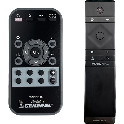 GENERAL PHILIPS Fidelio B97, B95 - дистанционно управление дубликат (Fidelio B97, B95)