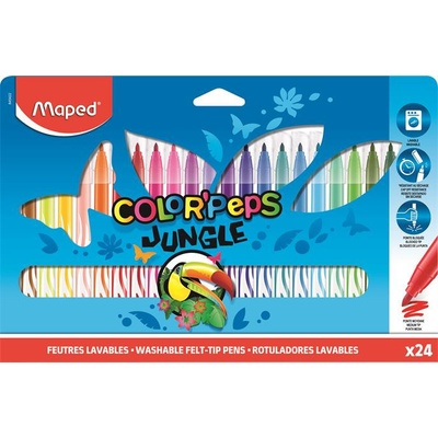 Maped Color Peps motív džungľa 24 ks