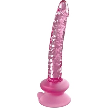 Pipedream Стъклено дилдо с вакуумна основа Icicles №86