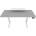COUGAR COUGAR E-STAR 140 Electrical Gaming Desk, White (CGR-E-STAR140-WHW)
