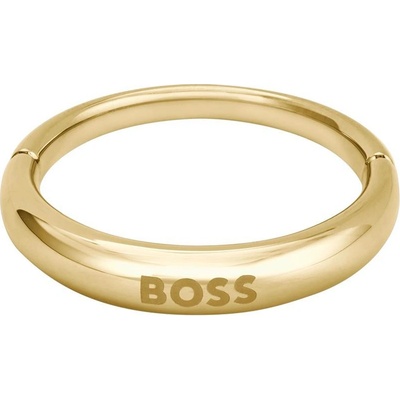 Hugo Boss Minimalistický pozlacený prsten pro ženy 1580620