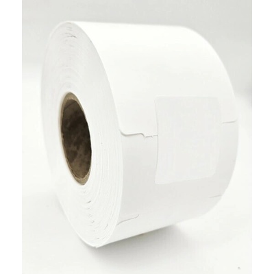 CDRmarket ETRL-TTR-PVC-58x101 Nelepicí PVC etikety, 58x101 mm, 500 ks, pro TTR, bílé, role