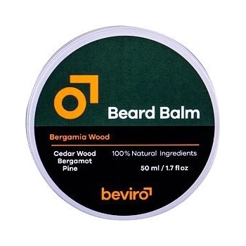 Be-Viro Men’s Only Cedar Wood, Pine, Bergamot balzam na fúzy 50 ml