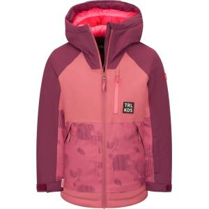 TROLLKIDS Детско ски яке Trollkids Girl's Lifjell Jacket XT Ski jacket - Frozen Berry / Deep Ruby - размер 122 (EU) (703-7233-0216)