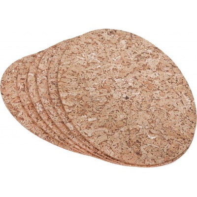 Makro Podložka korok ovál 38,5x25cm 6ks