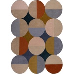 Flair Rugs Ръчно изработен вълнен килим 160x230 cm Mia Ellipse - Flair Rugs (503119380159)