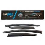  Ветробрани предни и задни Sunplex SP-S-28 Dacia Duster 2010-2016