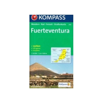 mapa Fuerteventura německy