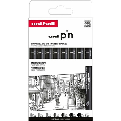 UNI PIN Classic sada linerů (8 ks)