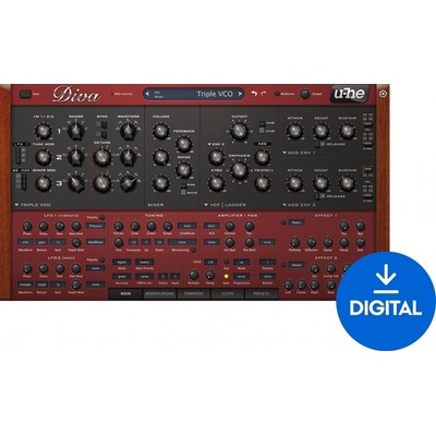u-he Software Diva (Digitální produkt)