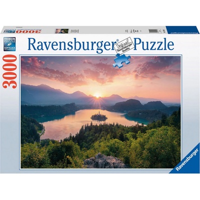 RAVENSBURGER Bledské jezero Slovinsko 3000 dielov