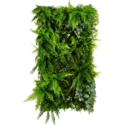 Vertikální zahrada z umělých rostlin STUDIOGREEN model 3, 50x100cm