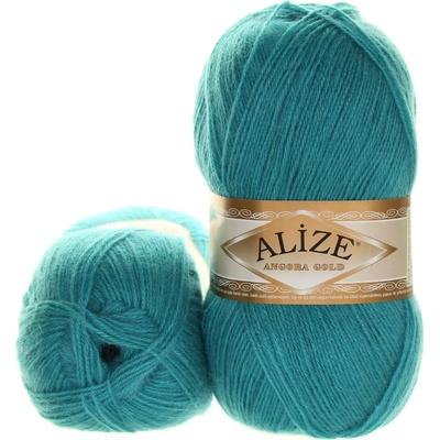 Alize Angora Gold 164 azurově modrá