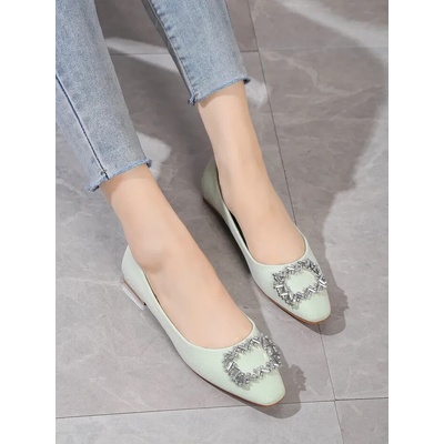 Resti Women's ballet flats with glitter Ofenale svetlozelené