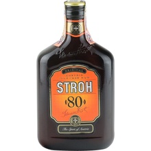 Stroh Rum 80% 0,5 l (čistá fľaša)
