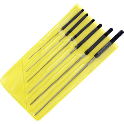 Shesto Modelcraft precizní čtyřhranný výstružník 0.6-2.0 mm sada 6 ks