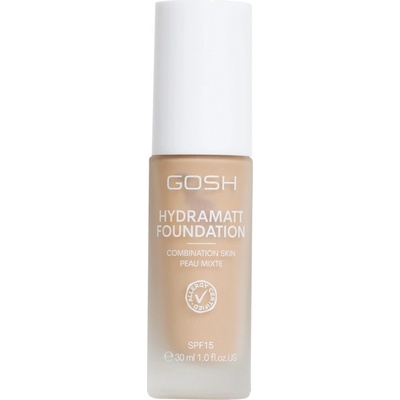 Gosh Copenhagen Hydramatt make-up pre zmiešanú a mastnú tvár 008 N stredná 30 ml