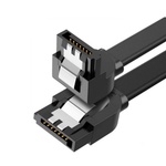 UGREEN ДАТА кабел Ugreen "US217" SATA 3(T) към SATA 3(T) 90 градуса в единия край 0.5м черен "30797" - 6957303837977 (30797)
