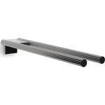 DECOR WALTHER Закачалка на релса за кърпи Of Line вертикални 46 см кафява (0670590)