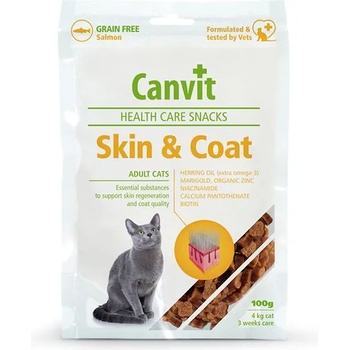 CANVIT Health Care Котешки Скин & Кот Снак 100 г