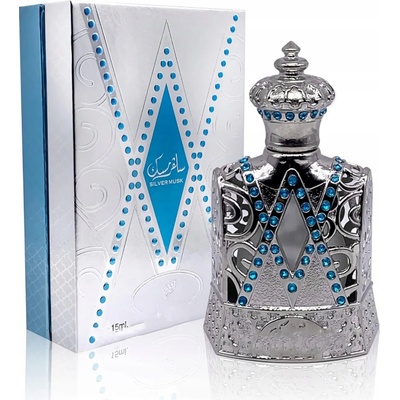 Afnan Silver Musk parfumovaný olej unisex 15 ml